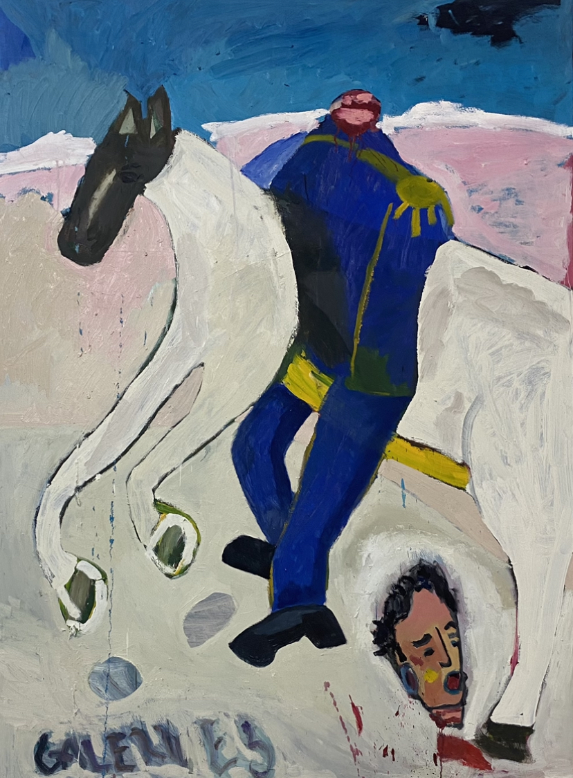 Die Freiheit der Dinge 140cm x 190cm Öl auf Leinwand 2024